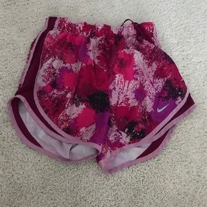 Pink/purple nike shorts